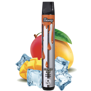 Elektronická cigareta jednorázová Toovap Mango Ice 0mg/ml