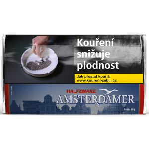 Tabák cigaretový Amsterdamer Halfzware 30g