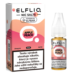 Liquid Elfliq Nic Salt 10ml Apple Peach 20mg/ml
