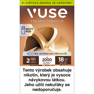 Pod Vuse Creamy Tobacco 18mg/ml