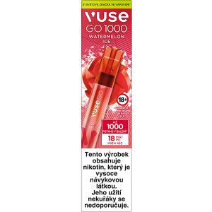 Elektronická cigareta jednorázová Vuse Go 1000 Pen Watermelon Ice 18mg/ml Q