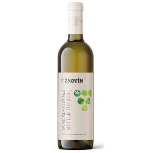 Svatomartinské Muller Thurgau 0,75l Znovín Znojmo