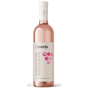 Svatomartinské Zweigeltrebe rosé 0,75l Znovín Znojmo