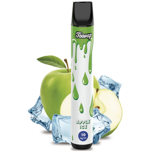 Elektronická cigareta jednorázová Toovap Apple Ice 10mg/ml