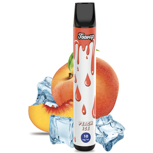 Elektronická cigareta jednorázová Toovap Peach Ice 10mg/ml
