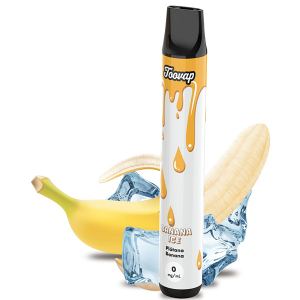 Elektronická cigareta jednorázová Toovap Banana Ice 0mg/ml
