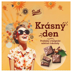 Smith pralinky z belgické mléčné čokolády Krásný den 75g
