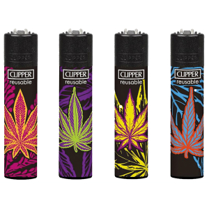 Zapalovač Clipper CP11RH Psycho Weed