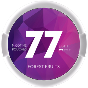 Nicotinové sáčky 77 Forest Fruits Light 8mg/g
