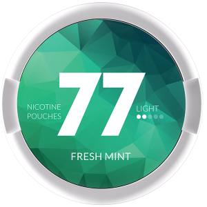 Nicotinové sáčky 77 Fresh Mint Light 8mg/g