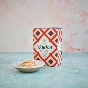 Maldon Chilli Sea Salt 100g Mořská sůl s chilli