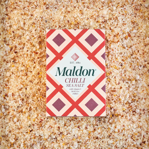 Maldon Chilli Sea Salt 100g Mořská sůl s chilli