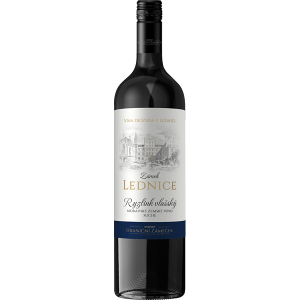 Ryzlink vlašský Zámek Lednice Moravské zemské víno 0,75l Vinař.Hraniční Zámeček