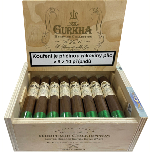 Doutníky Gurkha Heritage Collection Robusto 5x55 24/K
