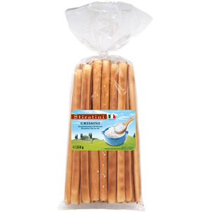Stiratini Grissini tyčinky s mořskou solí 250g