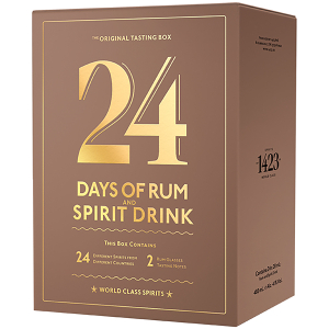 Rumový kalendář 2025 24x20ml 41% + 2x sklo GB