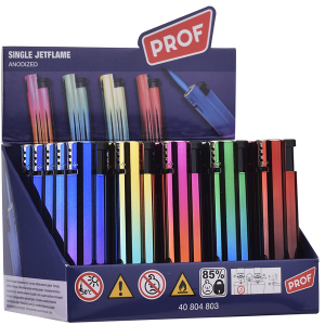 Zapalovač PROF Anodized Jetflame 8 Shape 25/B