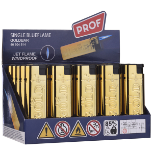 Zapalovač PROF Goldbar Metal Case 25/B