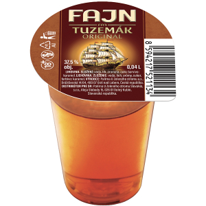 Tuzemák Originál Fajn 0,04l 37,5% Panák