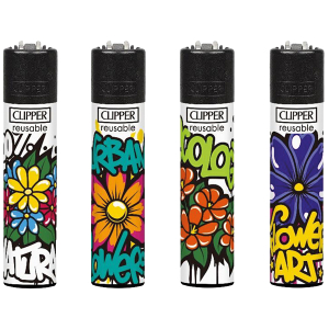 Zapalovač Clipper CP11RH Urban Flowers
