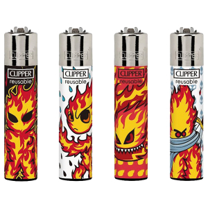 Zapalovač Clipper CP11RH Burningman