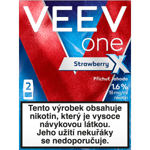 Pod Veev One X Strawberry 18mg/ml