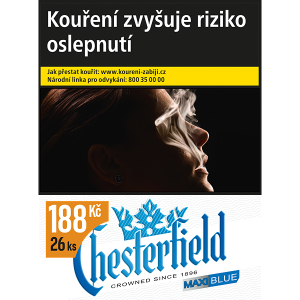 CHESTERFIELD BLUE (CROWN 3.0) KS BOM 26 200Kč U