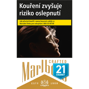 Marlboro Crafted Gold KS Box 21 161Kč U