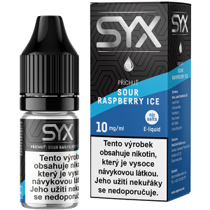 Liquid Syx Nic Salt 10ml Blue Sour Raspberry Ice 10mg/ml