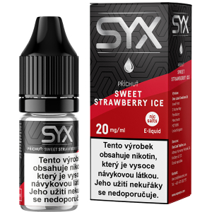 Liquid Syx Nic Salt 10ml Sweet Strawberry Ice 20mg/ml