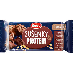Emco Sušenky Protein Čokoláda 60g