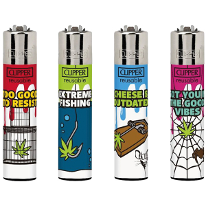 Zapalovač Clipper CP11RH Leafy Sugar Leagu