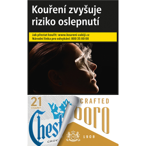 Chesterfield Blue Crown / Marlboro Crafted Gold KS 21 LPE 161Kč U