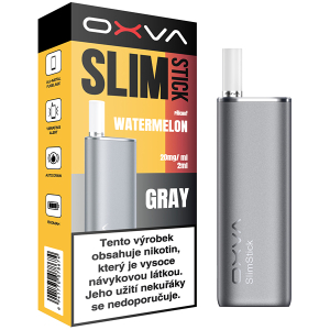 Elektronická cigareta Oxva Slimstick 1500mAh Grey - Pod Watermelon 20mg/ml