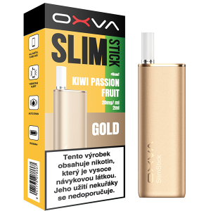 Elektronická cigareta Oxva Slimstick 1500mAh Gold-Pod Kiwi Passion Fruit 20mg/ml