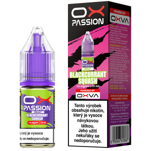 Liquid Oxva Ox Passion Salt 10ml Blackcurrant Squash 20mg/ml