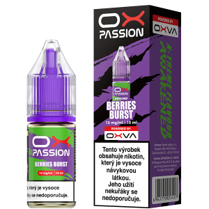 Liquid Oxva Ox Passion Salt 10ml Berries Burst 20mg/ml