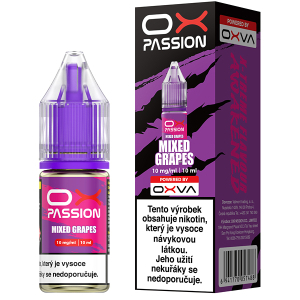 Liquid Oxva Ox Passion Salt 10ml Mixed Grapes 20mg/ml