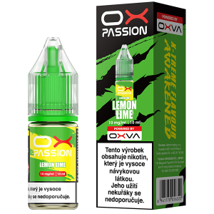 Liquid Oxva Ox Passion Salt 10ml Lemon Lime 20mg/ml