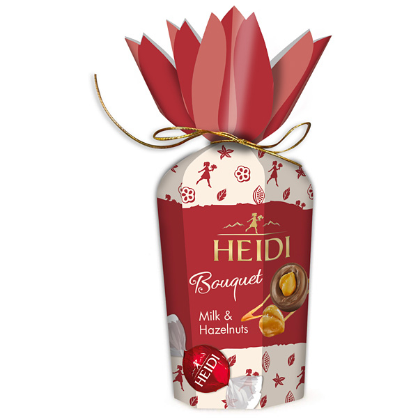 Heidi Bouquet 120g Milk & Hazelnuts