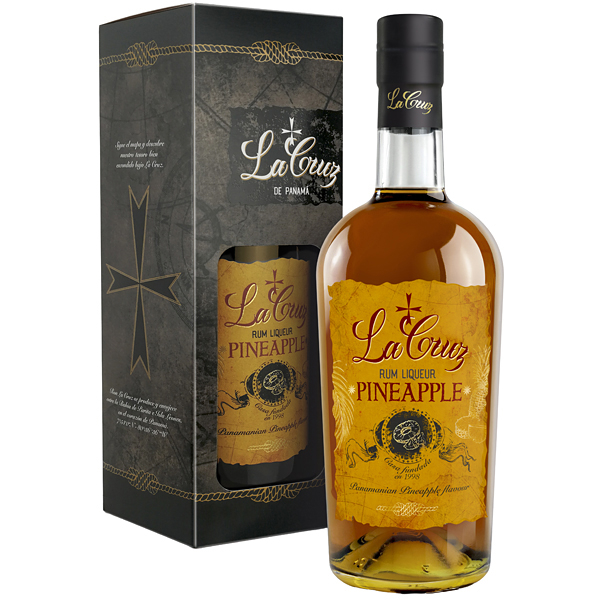 La Cruz Ananas 0,7l 34% (karton)