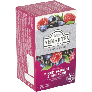 Čaj Ahmad Tea Mixed Berries+Hibiscus 20sáčků