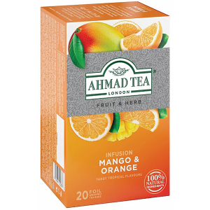 Čaj Ahmad Tea Mango+Orange ALU 20x2g