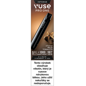 Vuse PRO One Pen 1000 Black Mild Tobacco 18mg/ml