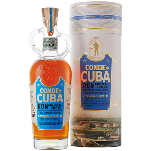 Ron Conde de Cuba Reserva Especial 0,7l 40% (tuba)