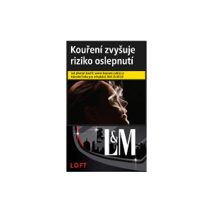 L&M Loft True Black KS BOT 20 SLI 161Kč U