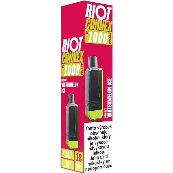 Pod Riot Connex 1000 Watermelon Ice 18mg/ml