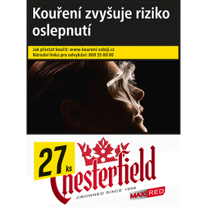 CHESTERFIELD RED (CROWN 3.0) KS BOM 27 215Kč U
