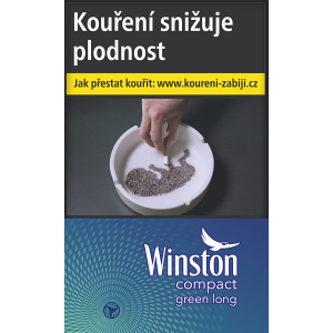 Winston Compact Long Green 164Kč U