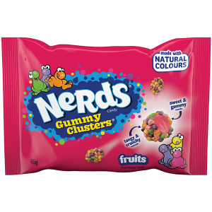 Nerds Clusters Fruits 45g